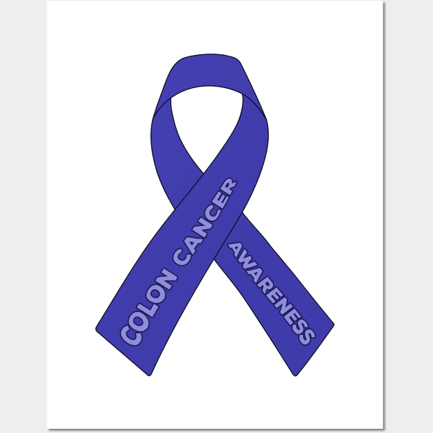 Colon Cancer Awareness Wall Art by DiegoCarvalho